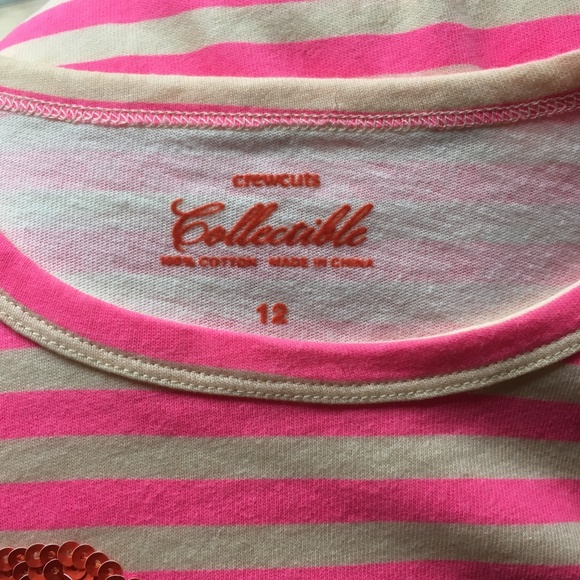 J Crew Crewcuts Sequin Bow Collectible Tee Top NWT - Picture 4 of 6